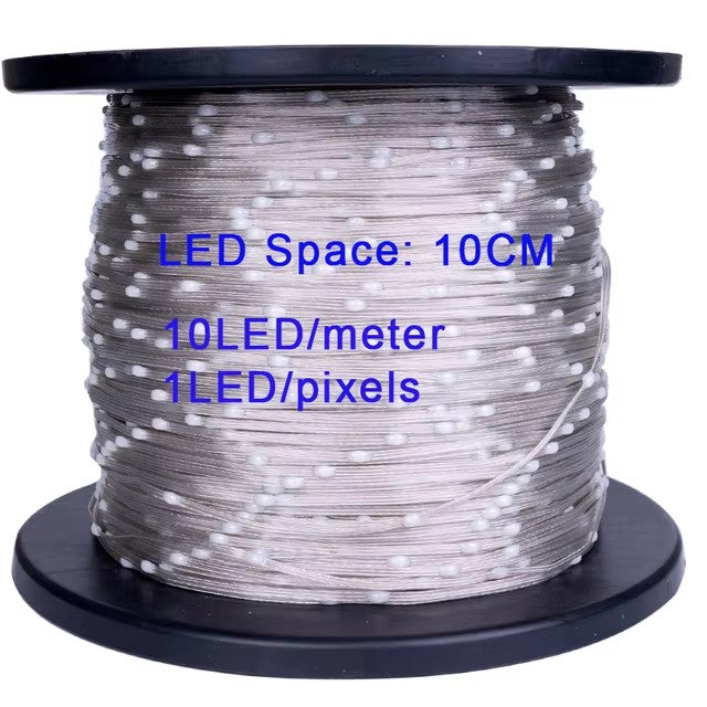 Wholesale Full Dream Color LED Strip String Fairy Lights WS2811 RGBIC Addressable Individually 5V IP67 Decorate Christmas tree