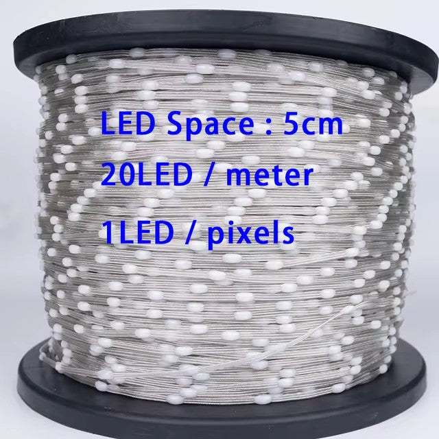 Wholesale Full Dream Color LED Strip String Fairy Lights WS2811 RGBIC Addressable Individually 5V IP67 Decorate Christmas tree