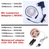 10/30/50/100/120M Silver copper Wire Fairy Lights Waterproof Outdoor String Led Light Decorative Garland for Party Christmas Wedding Bedroom