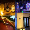 10/30/50/100/120M Silver copper Wire Fairy Lights Waterproof Outdoor String Led Light Decorative Garland for Party Christmas Wedding Bedroom