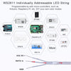 Wholesale Full Dream Color LED Strip String Fairy Lights WS2811 RGBIC Addressable Individually 5V IP67 Decorate Christmas tree