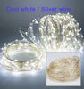 10/30/50/100/120M Silver copper Wire Fairy Lights Waterproof Outdoor String Led Light Decorative Garland for Party Christmas Wedding Bedroom